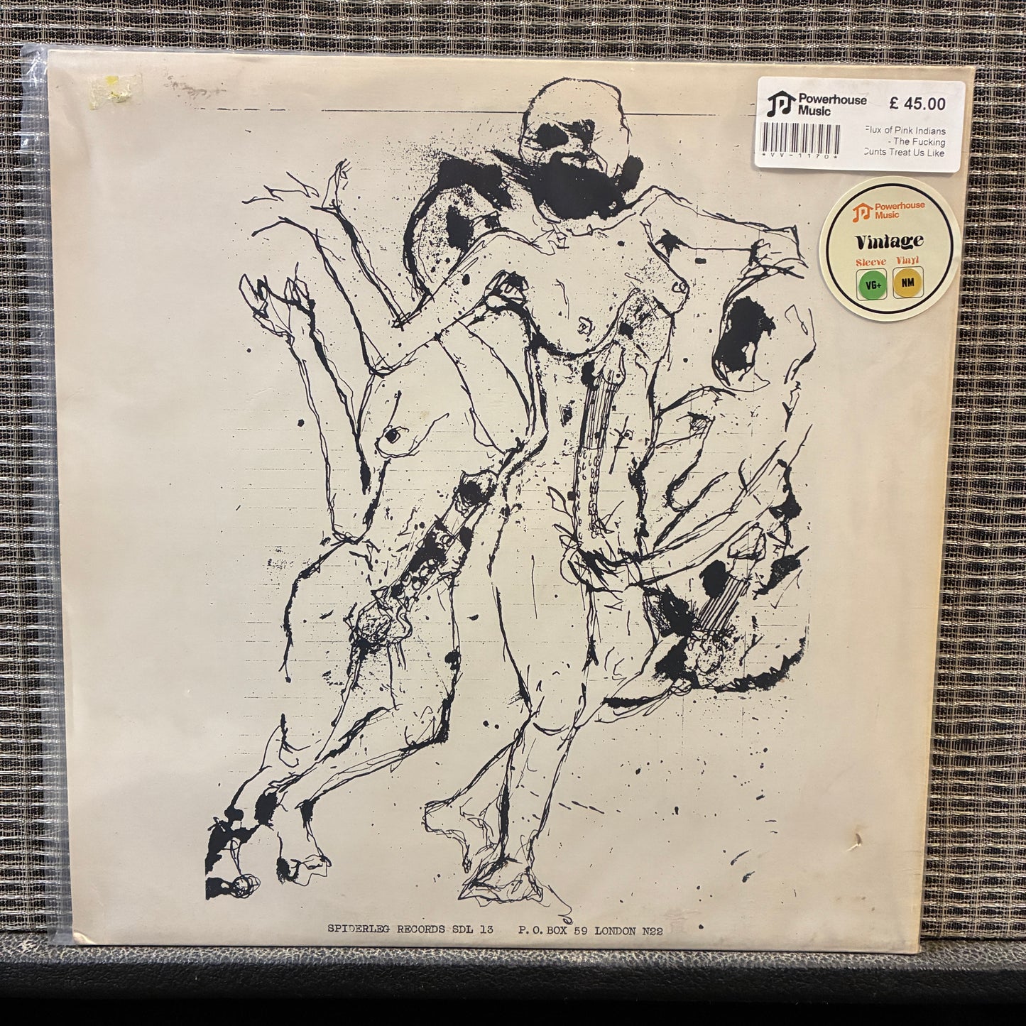 Flux of Pink Indians - The F*cking C*nts Treat Us Like Pricks Vintage Vinyl LP