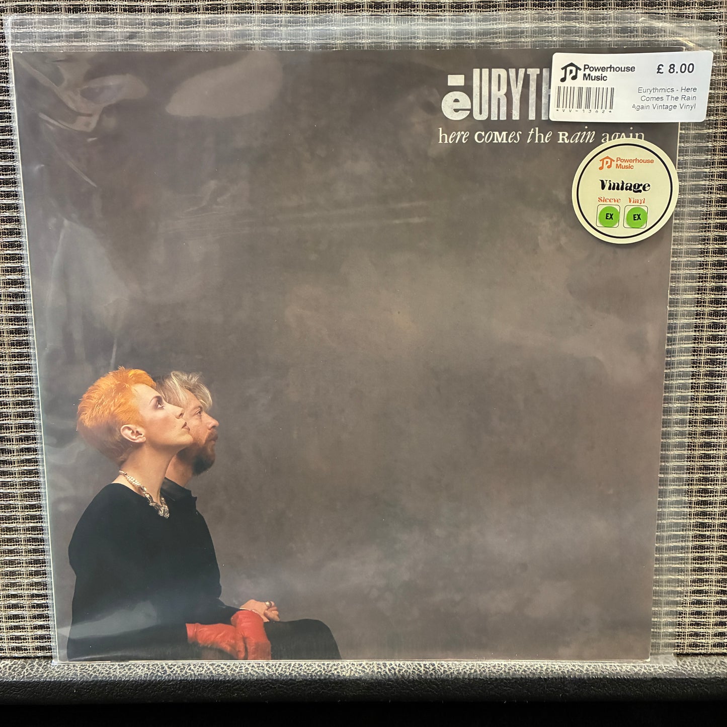 Eurythmics - Here Comes The Rain Again Vintage Vinyl 12" Single