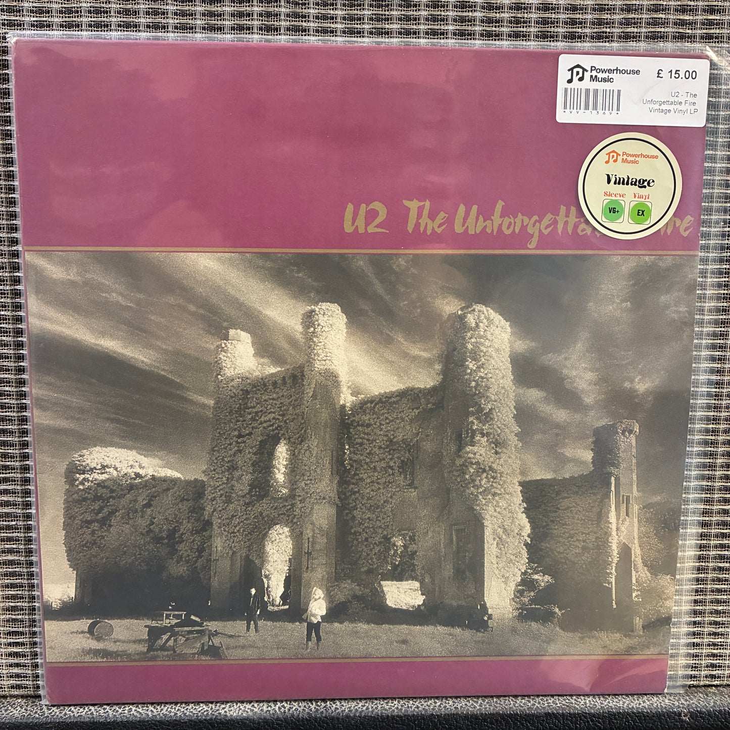 U2 - The Unforgettable Fire Vintage Vinyl LP