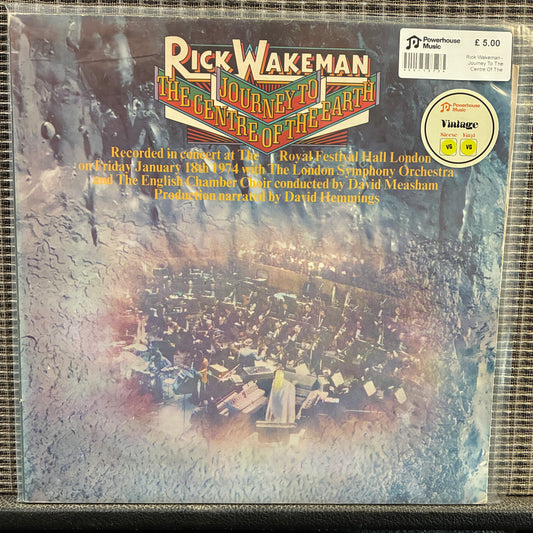 Rick Wakeman - Journey To The Centre Of The Earth Vintage Vinyl LP