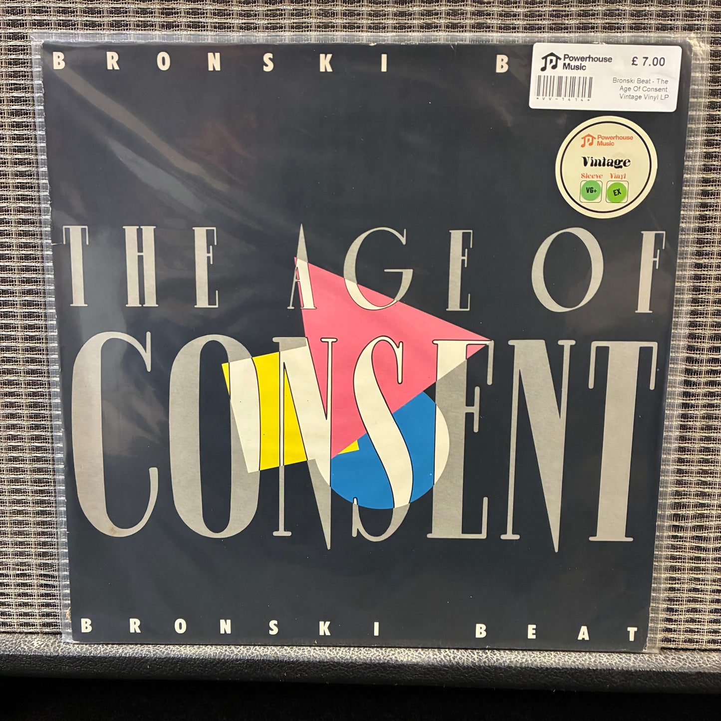 Bronski Beat - The Age Of Consent Vintage Vinyl LP
