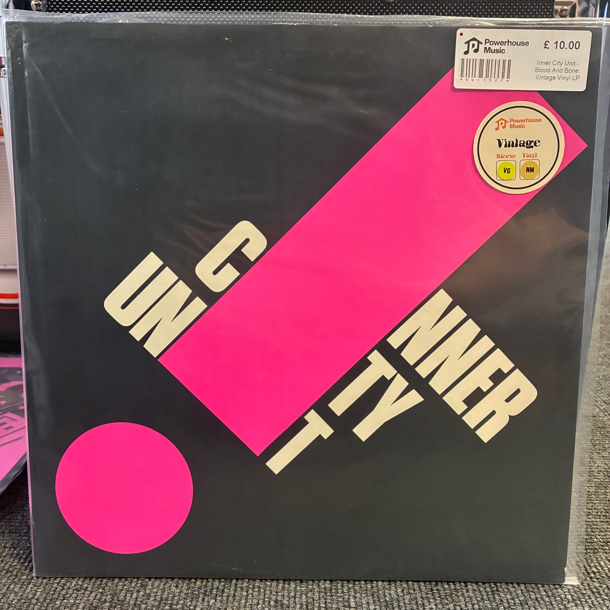 Inner City Unit - Blood And Bone Vintage Vinyl LP