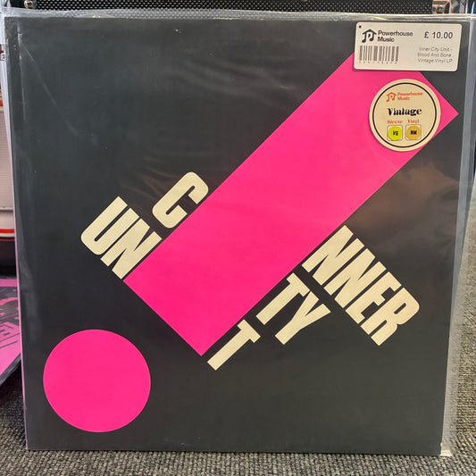 Inner City Unit - Blood And Bone Vintage Vinyl LP