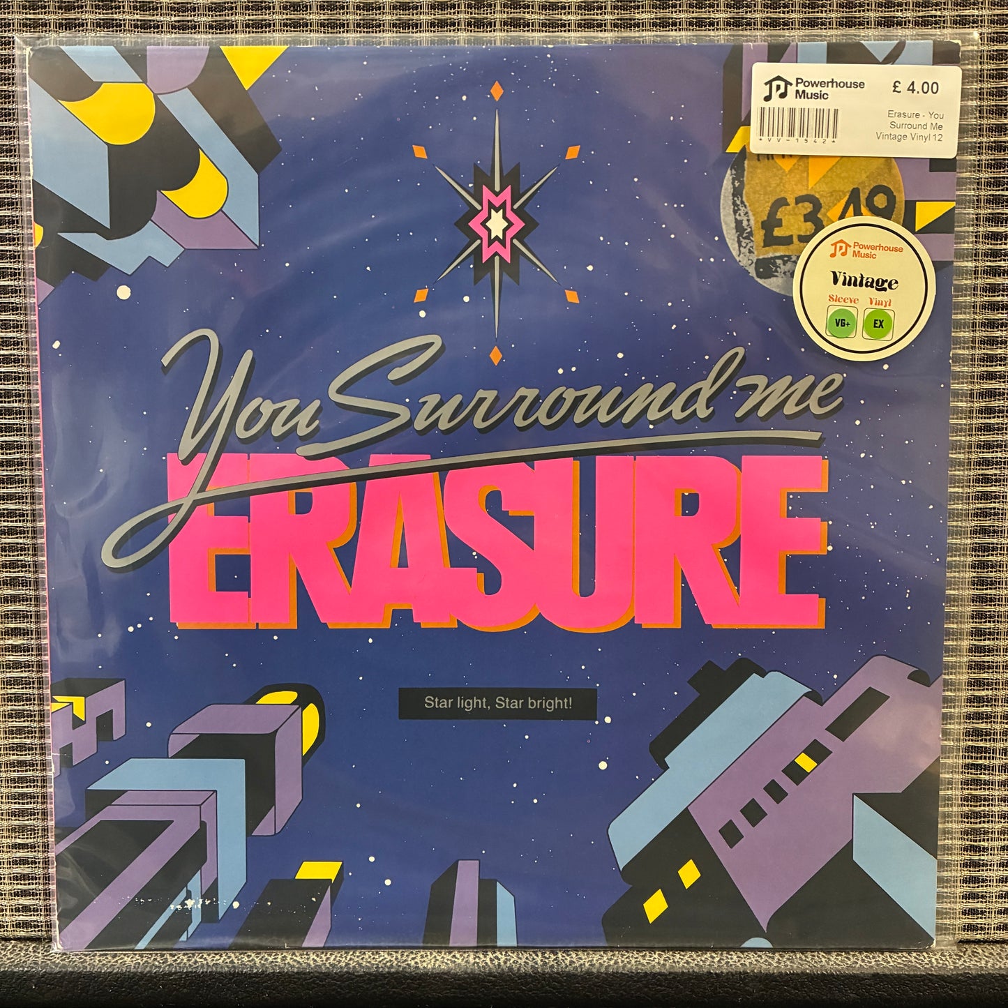 Erasure - You Surround Me Vintage Vinyl 12" Single