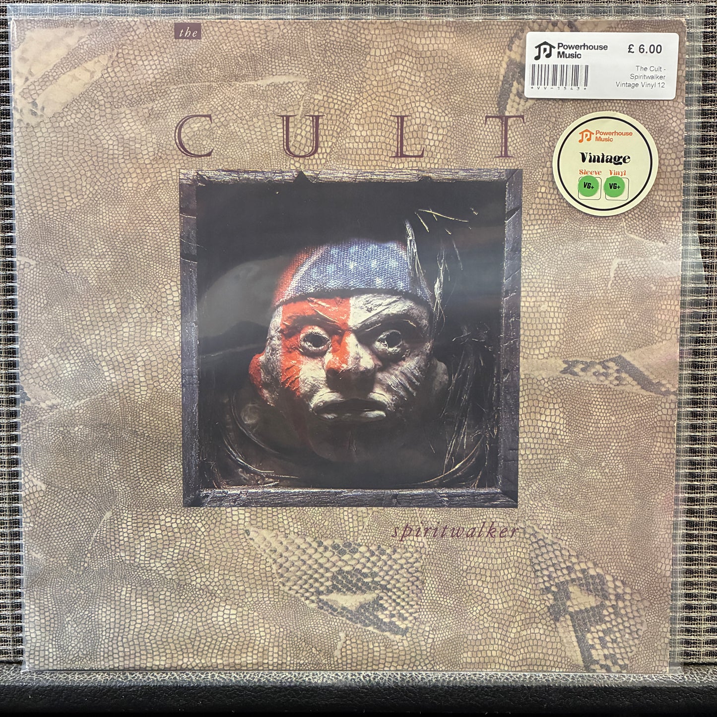 The Cult - Spiritwalker Vintage Vinyl 12" Single