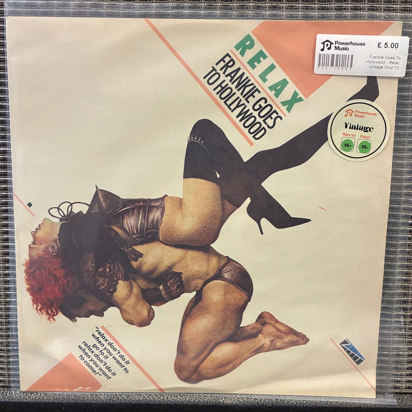 Frankie Goes To Hollywood - Relax Vintage Vinyl 12" Single