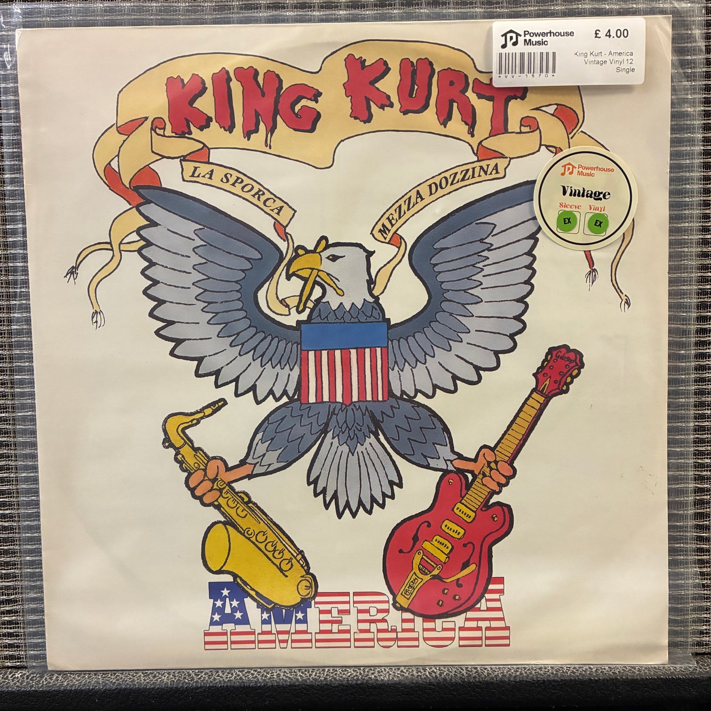 King Kurt - America Vintage Vinyl 12" Single