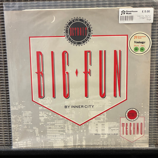 Inner City - Big Fun Vintage Vinyl 12" Single