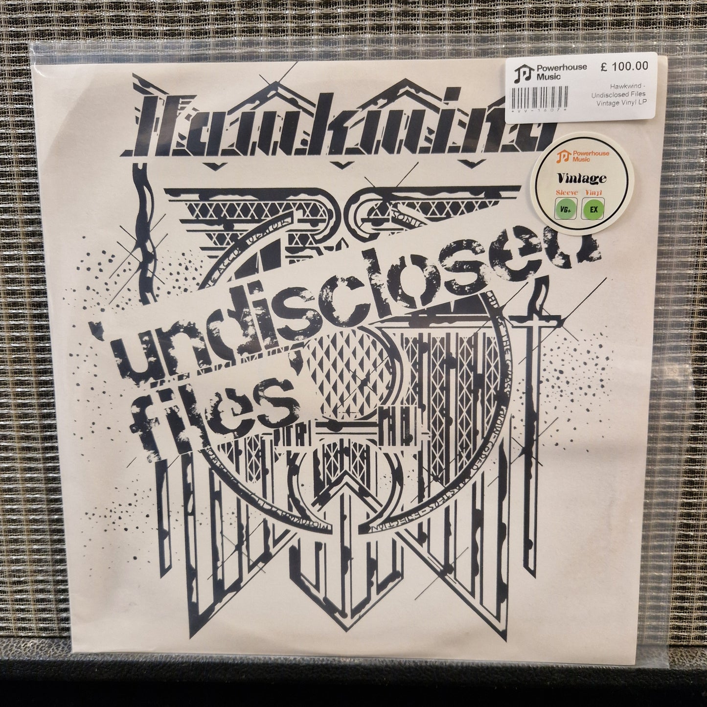 Hawkwind - Undisclosed Files Vintage Vinyl LP