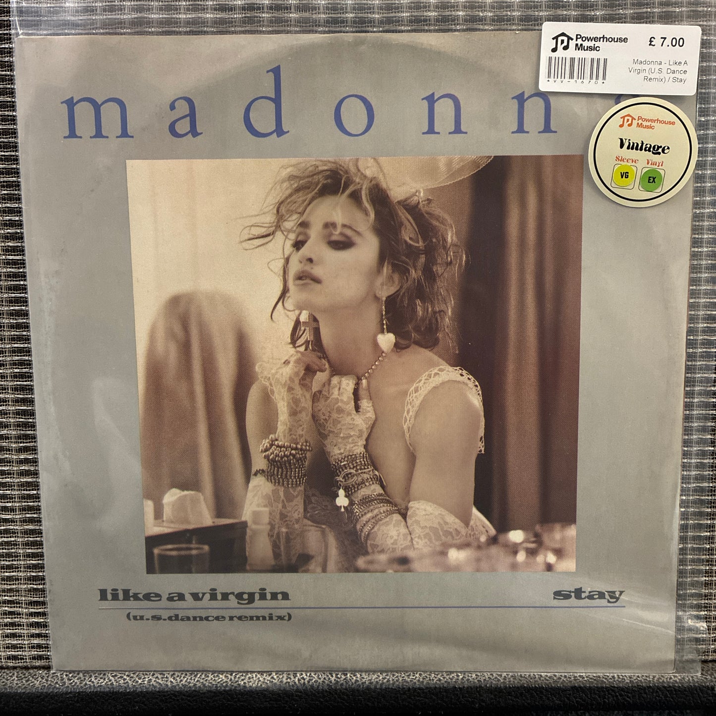 Madonna - Like A Virgin (U.S. Dance Remix) / Stay Vintage Vinyl 12" Single