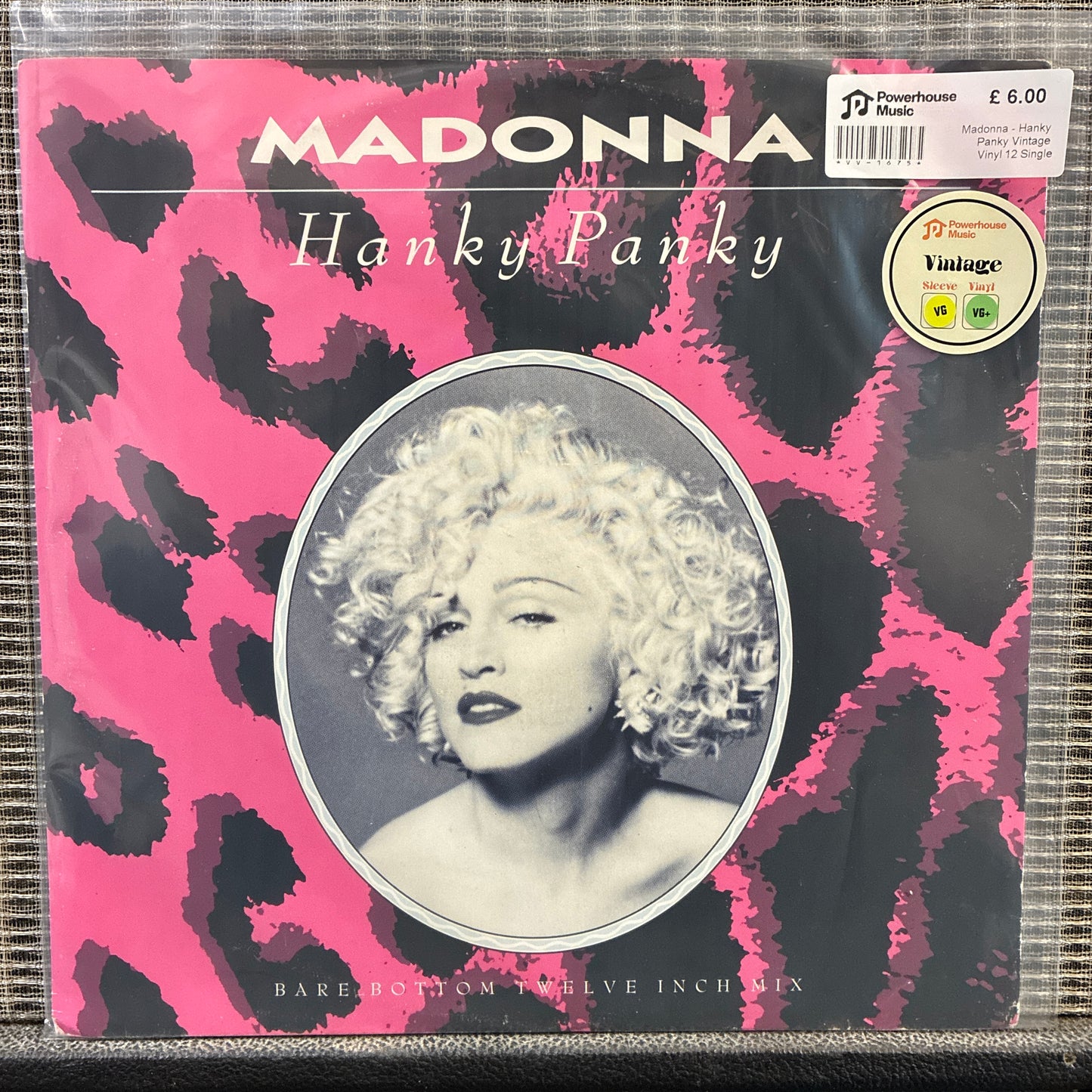 Madonna - Hanky Panky Vintage Vinyl 12" Single