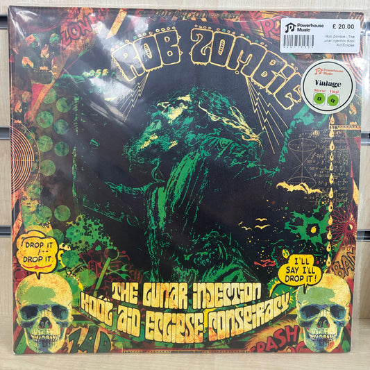 Rob Zombie - The Lunar Injection Kool Aid Eclipse Conspiracy Vintage Vinyl LP