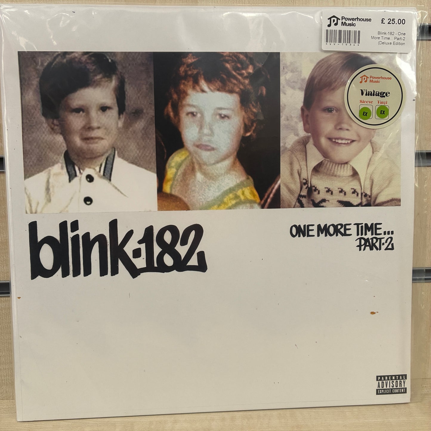 Blink-182 - One More Time... Part-2 (Deluxe Edition Blue Balls) Vintage Vinyl LP
