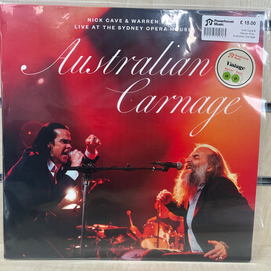 Nick Cave & Warren Ellis - Australian Carnage (Live At The Sydney Opera House) Vintage Vinyl LP