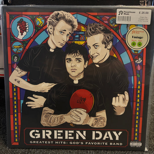 Green Day - Greatest Hits: God's Favorite Band Vintage Vinyl LP