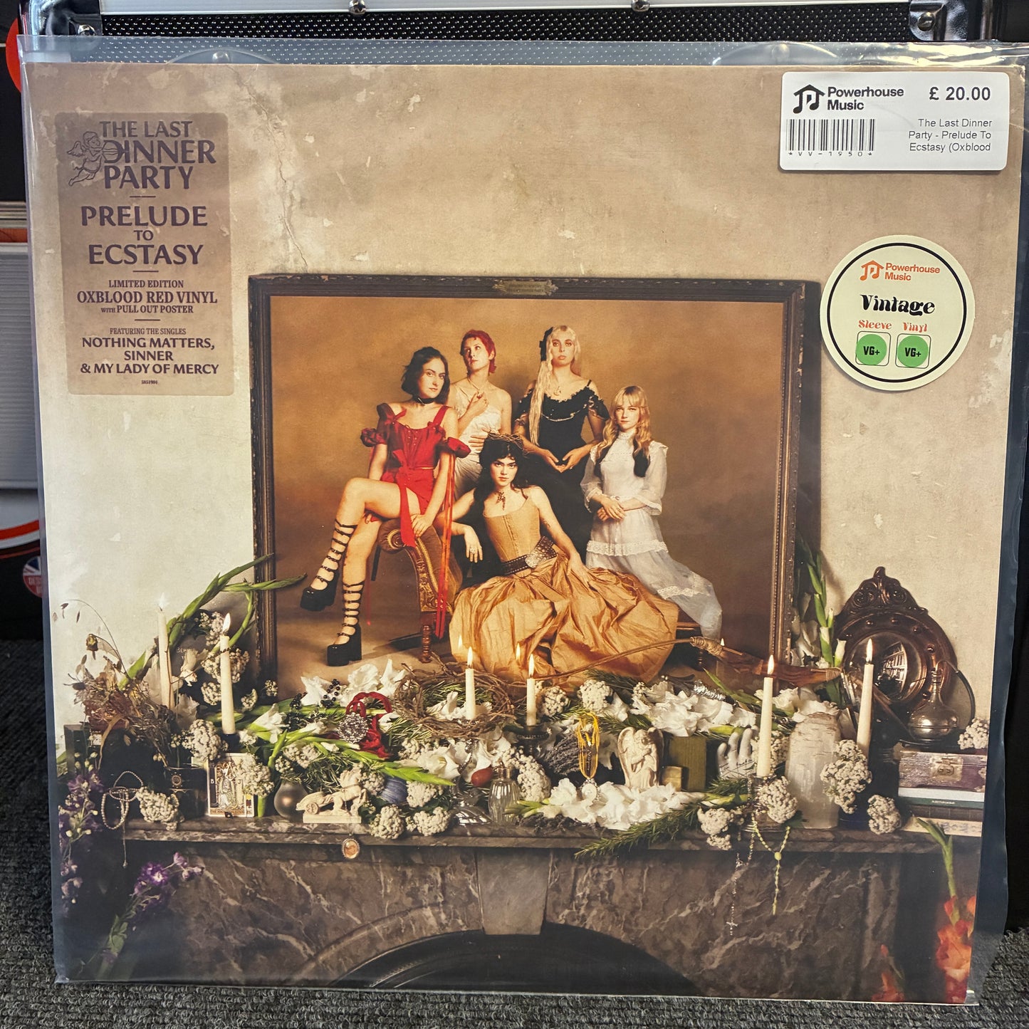 The Last Dinner Party - Prelude To Ecstasy (Oxblood Red) Vintage Vinyl LP
