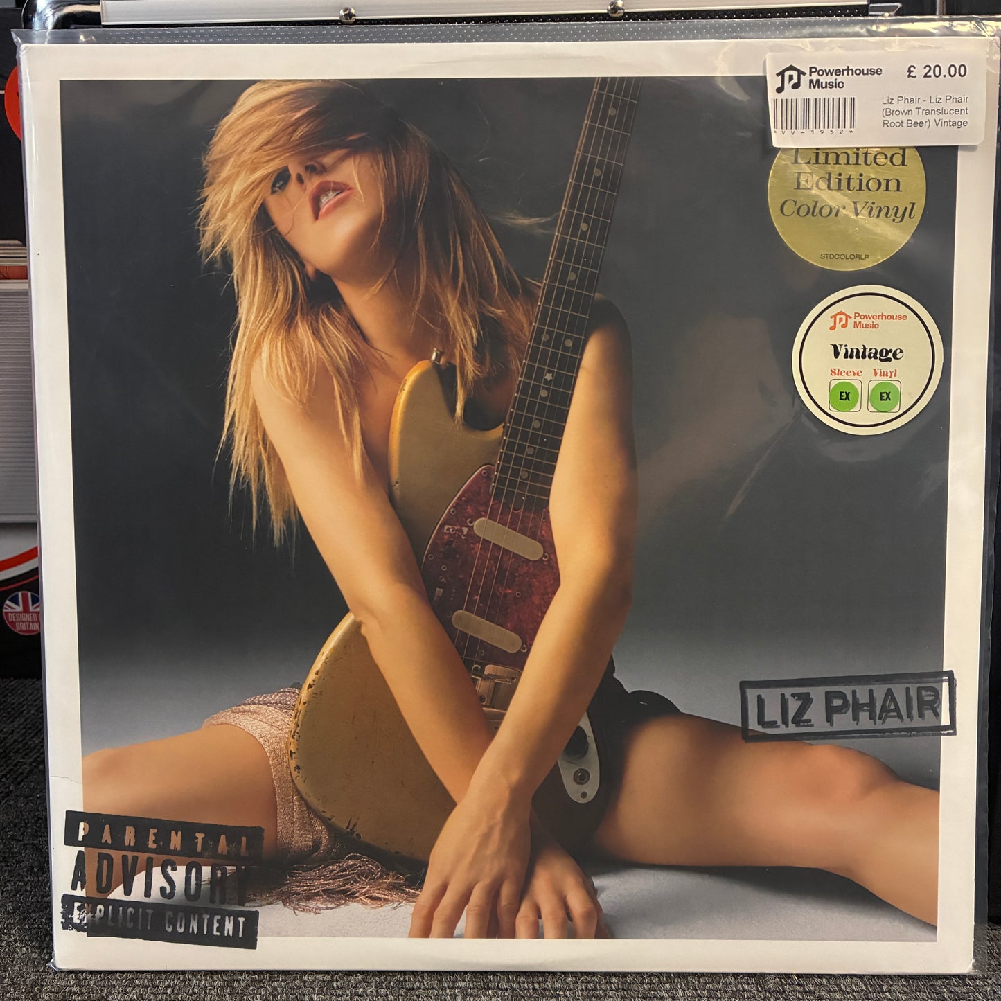 Liz Phair - Liz Phair (Brown Translucent Root Beer) Vintage Vinyl LP