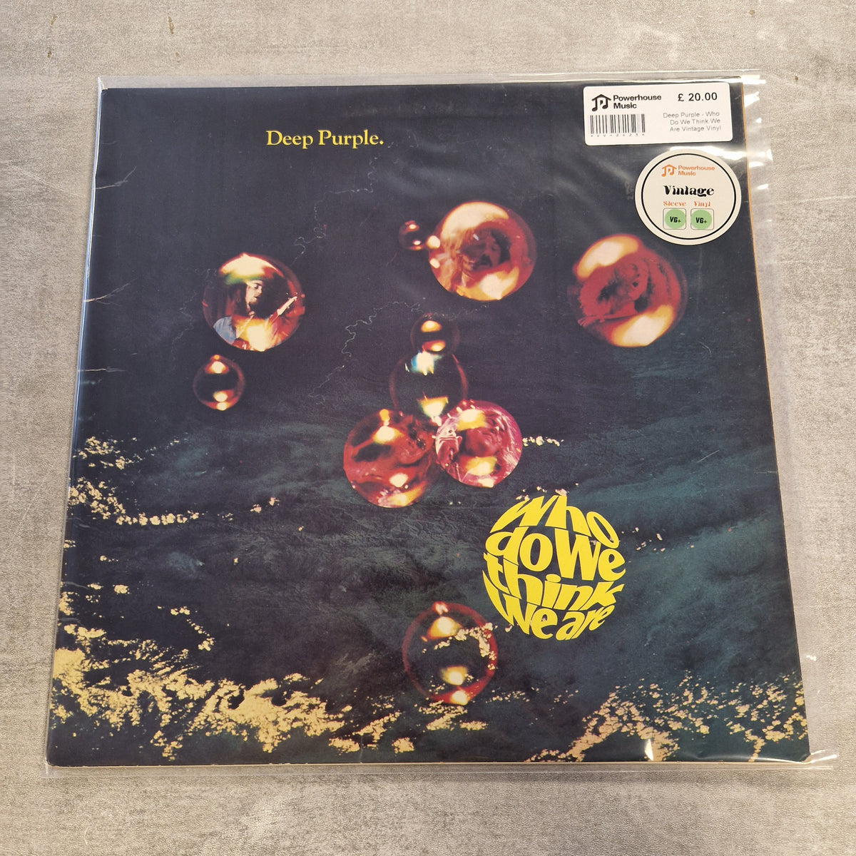 Deep Purple - Who Do We Think We Are Vintage Vinyl LP
