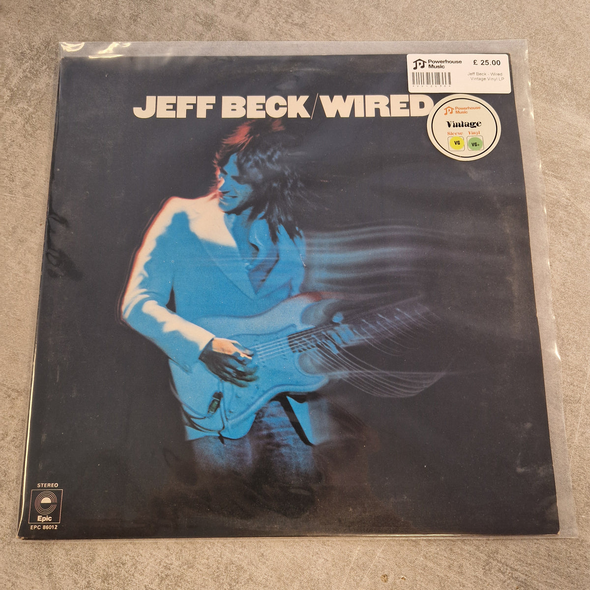 Jeff Beck - Wired Vintage Vinyl LP