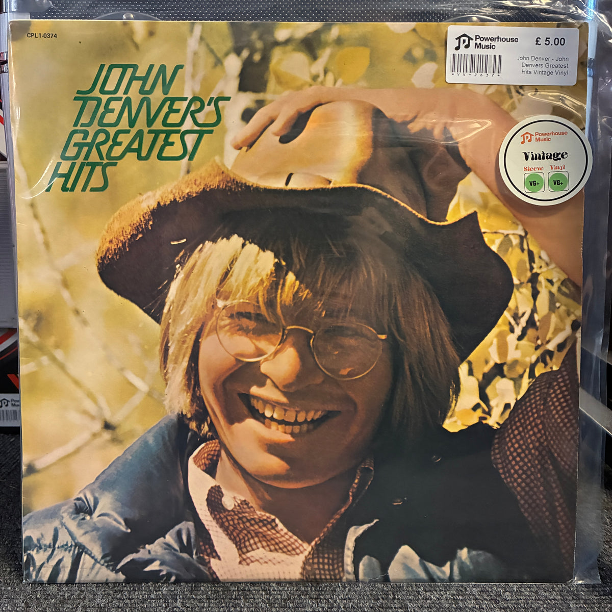 John Denver - John Denvers Greatest Hits Vintage Vinyl LP