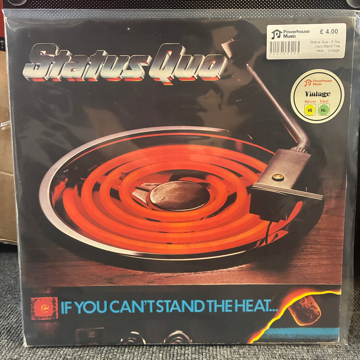 Status Quo - If You Cant Stand The Heat... Vintage Vinyl LP Status Quo 'If You Can't Stand the Heat.