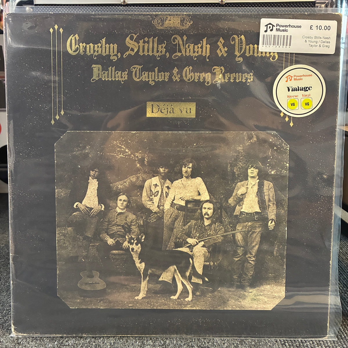 Crosby, Stills, Nash & Young / Dallas Taylor & Greg Reeves - Deja Vu Vintage Vinyl LP
