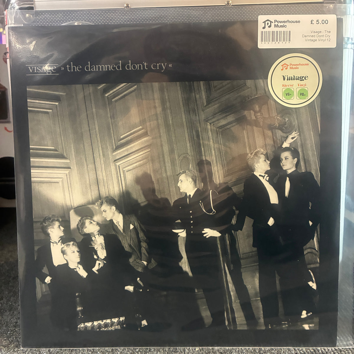 Visage - The Damned Don't Cry Vintage Vinyl 12" Single