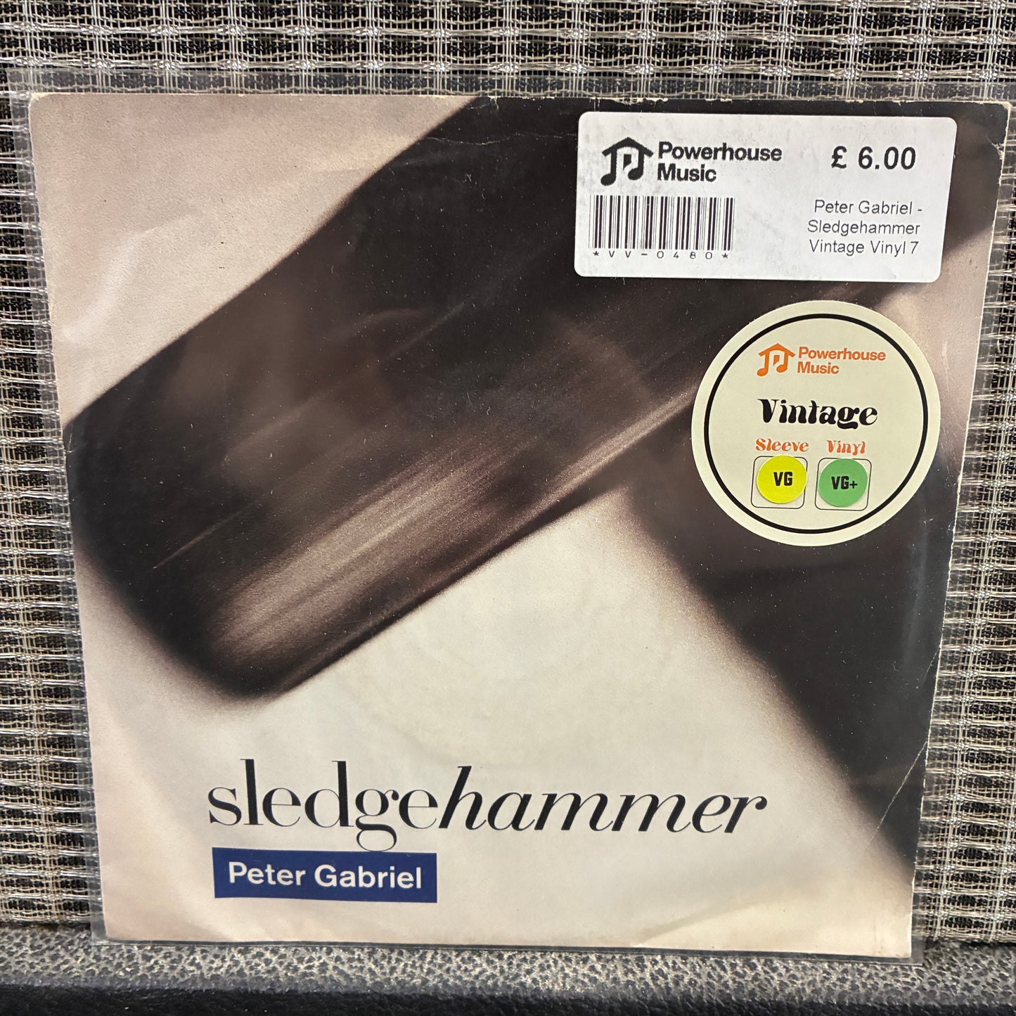 Peter Gabriel - Sledgehammer Vintage Vinyl 7" Single