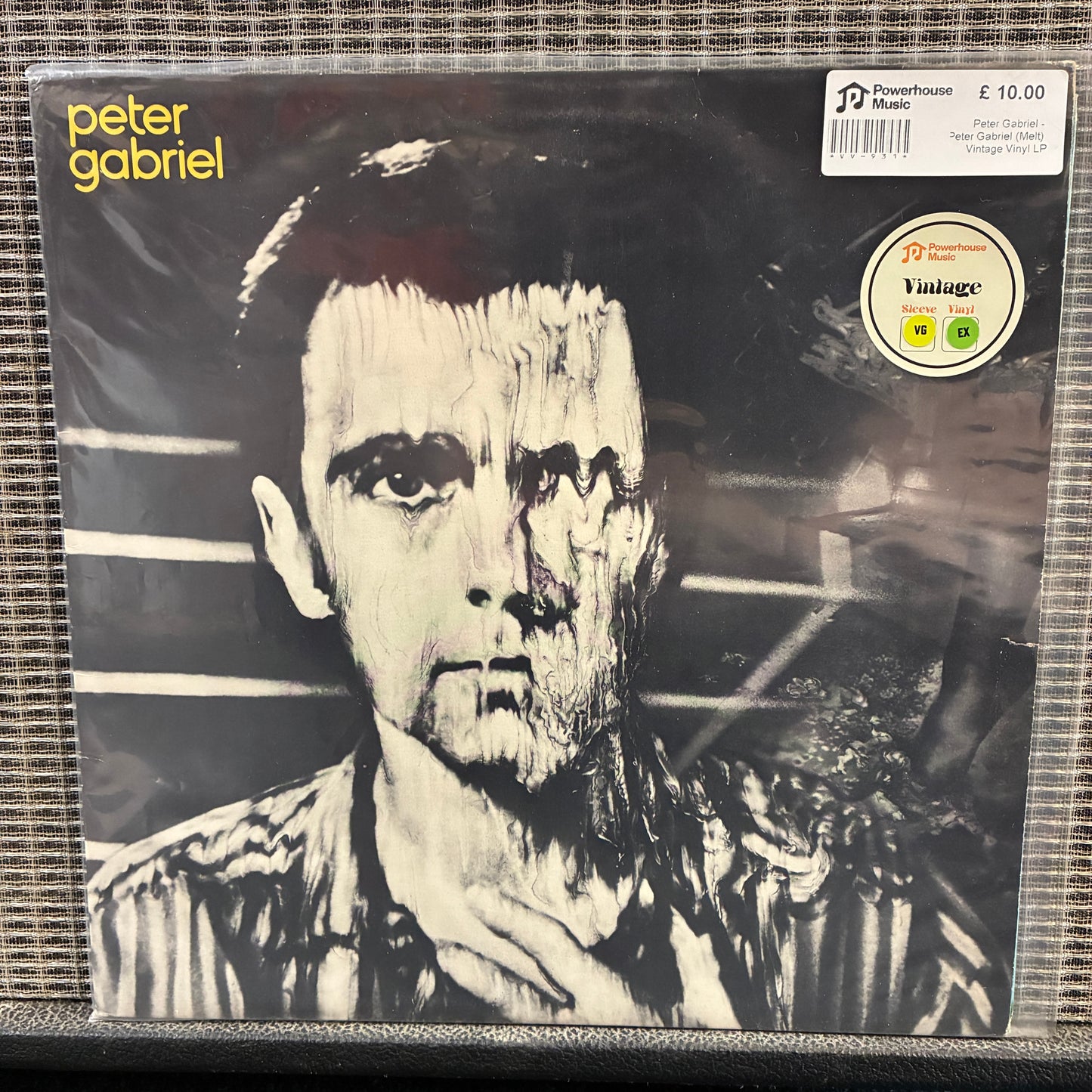 Peter Gabriel - Peter Gabriel (Melt) Vintage Vinyl LP