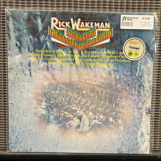 Rick Wakeman - Journey To The Centre Of The Earth Vintage Vinyl LP