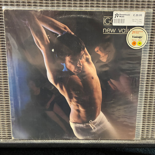 Iggy Pop - New Values Vintage Vinyl LP