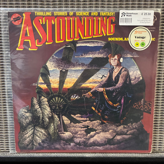 Hawkwind - Astounding Sounds Amazing Music Vintage Vinyl LP