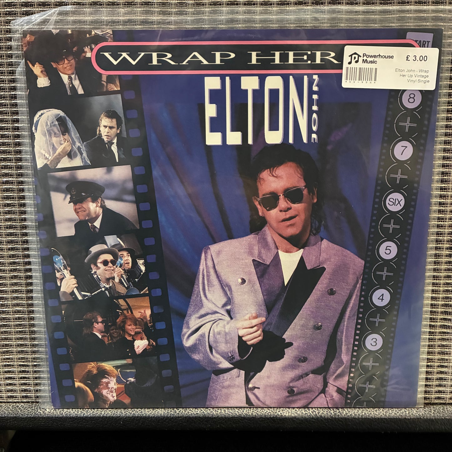 Elton John - Wrap Her Up Vintage Vinyl Single