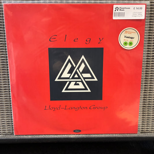 Lloyd-Langton Group - Elergy Vintage Vinyl LP