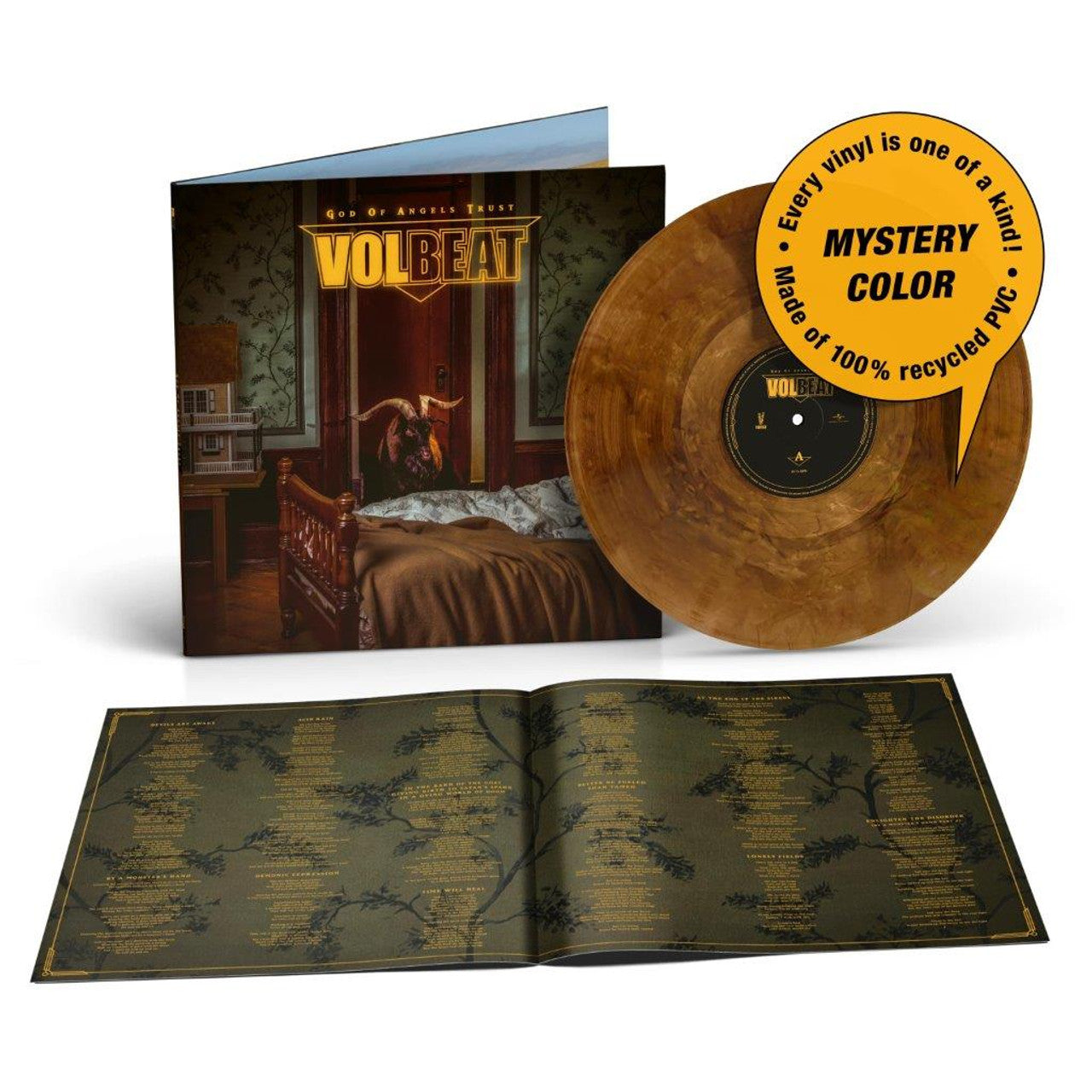 Volbeat - God Of Angels Trust (Limited Edition Mystery Coloured) Vinyl