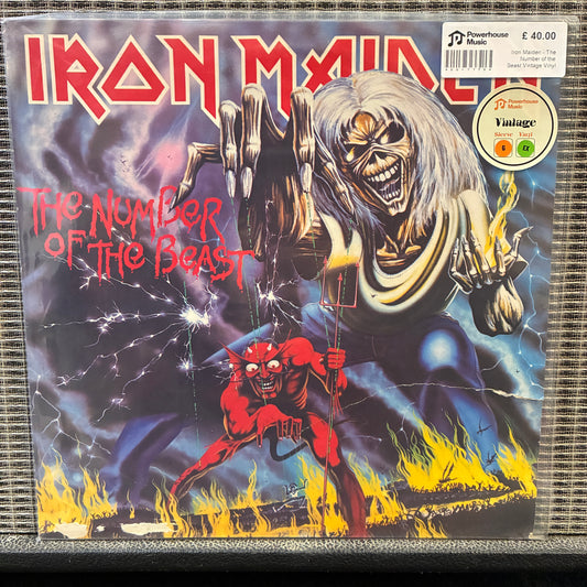 Iron Maiden - The Number of the Beast Vintage Vinyl LP