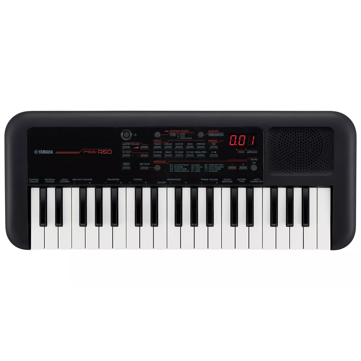 Yamaha PSS-A50 Top