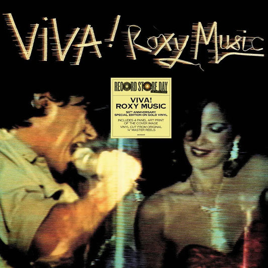 Roxy Music - Viva! Roxy Music (Gold) Vinyl RSD26