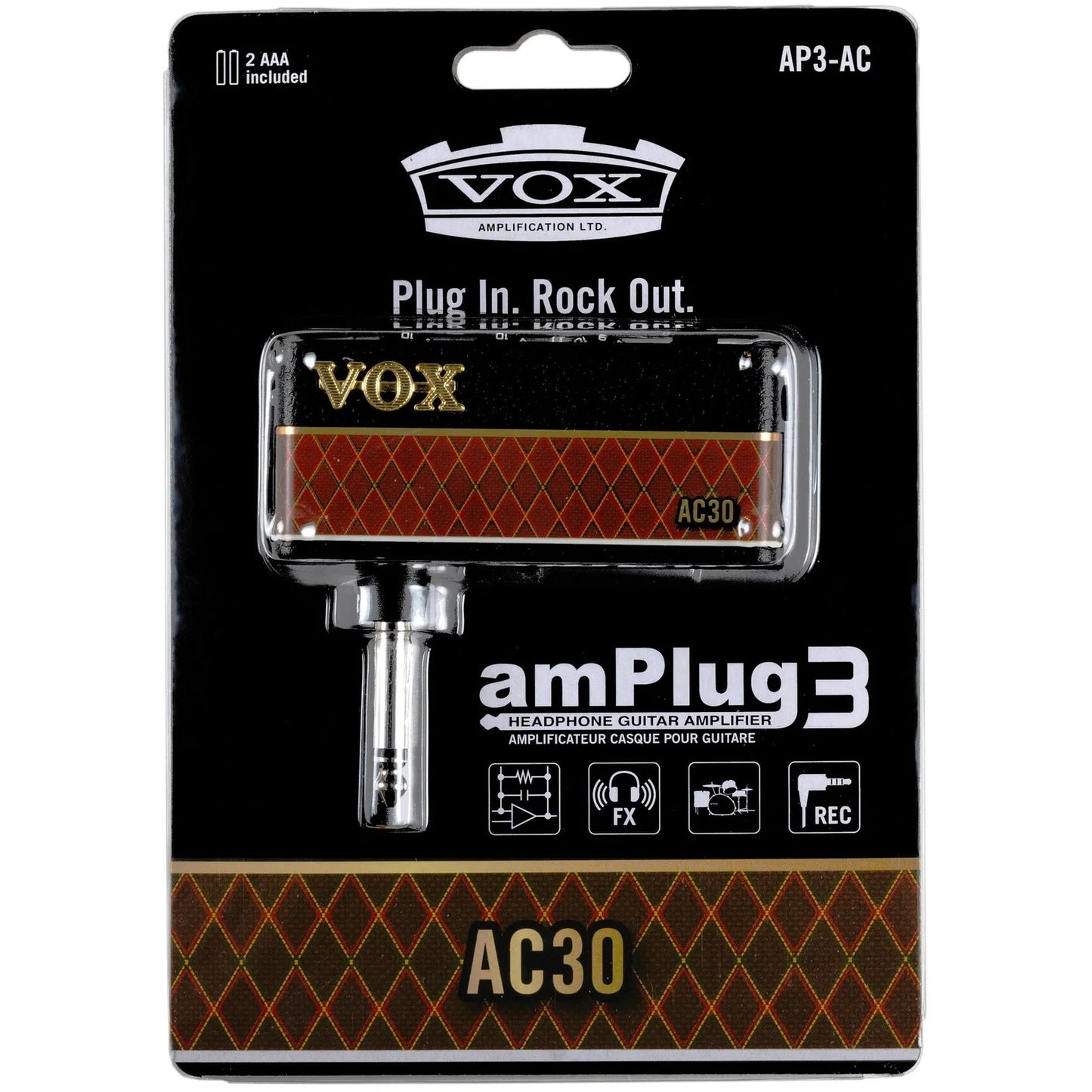 Vox amPlug3 AC30 Headphone Amp