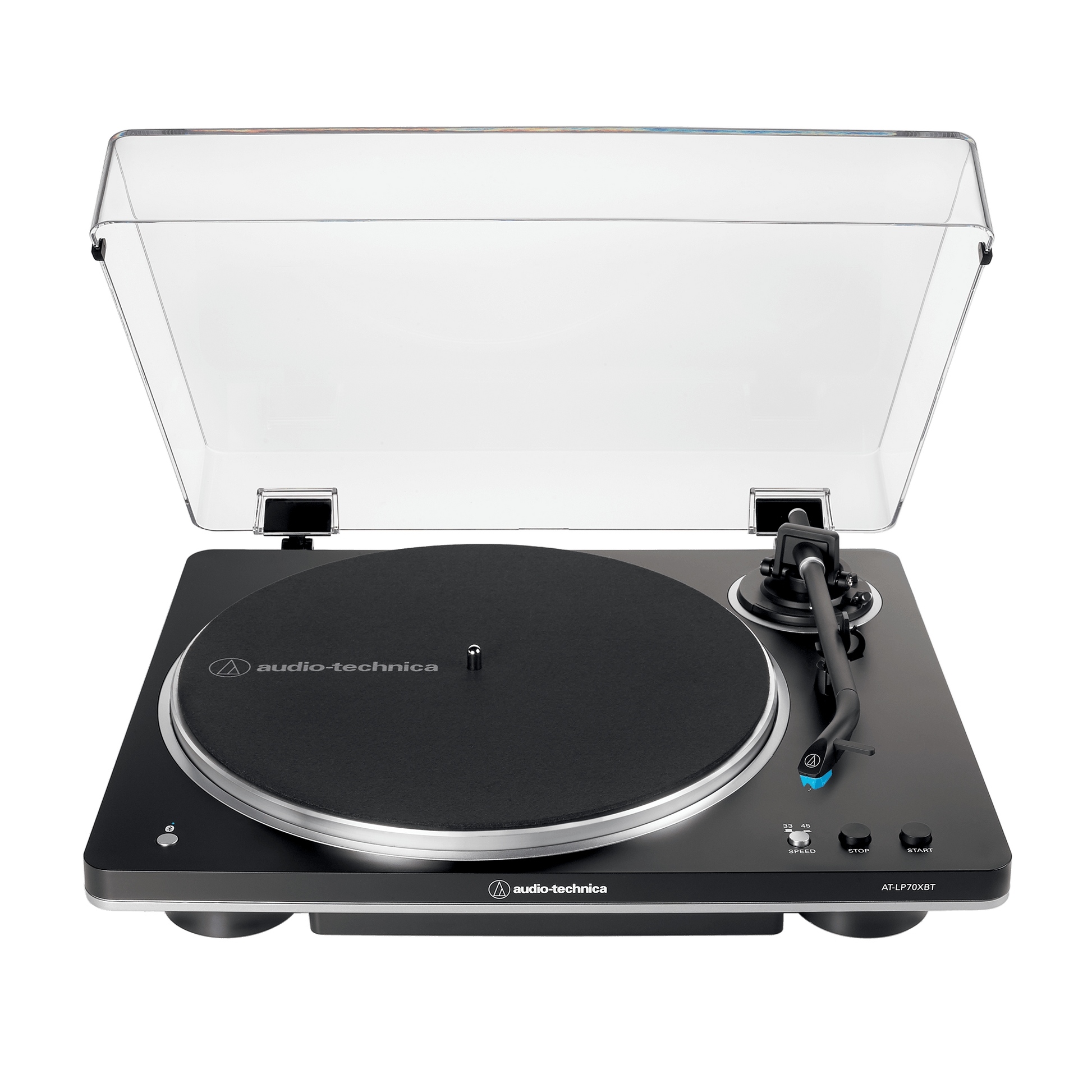 Audio-Technica AT-LP70XBT Audio-technica turntable on a white background