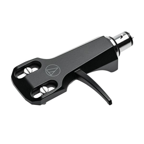 Audio-Technica AT-VM95C/H Black phonograph record needle on a white background