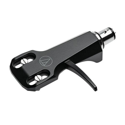 Audio-Technica AT-VM95C/H Black phonograph record needle on a white background