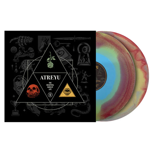 Atreyu - The Beautiful Dark Of Life (Red, Teal & Yellow Swirl) Vinyl