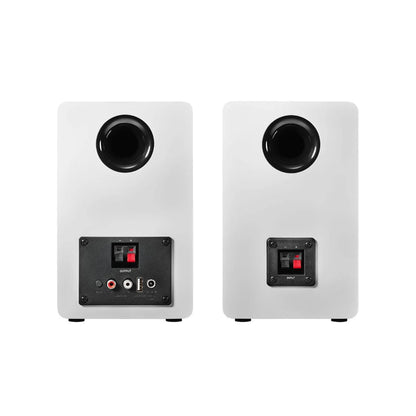 Audio-Technica AT-SP3X Powered Bluetooth Bookshelf Speakers - White (Pair) Back