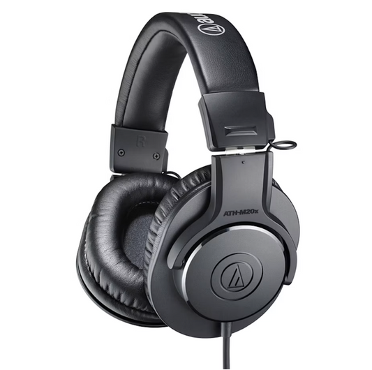 Audio-Technica ATH-M20X Closed Back Dynamic Headphones