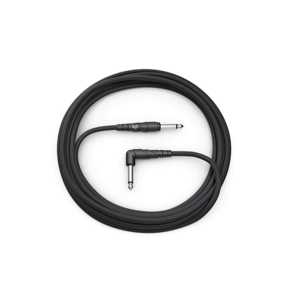 D'Addario Classic Series Instrument Cable Right Angle Plug - 10ft
