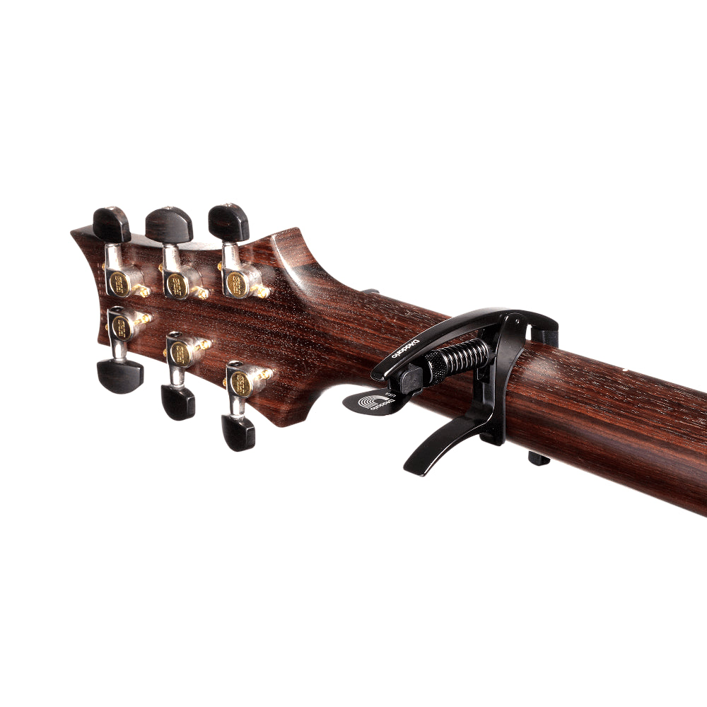 D'Addario Tri-Action Capo - Black