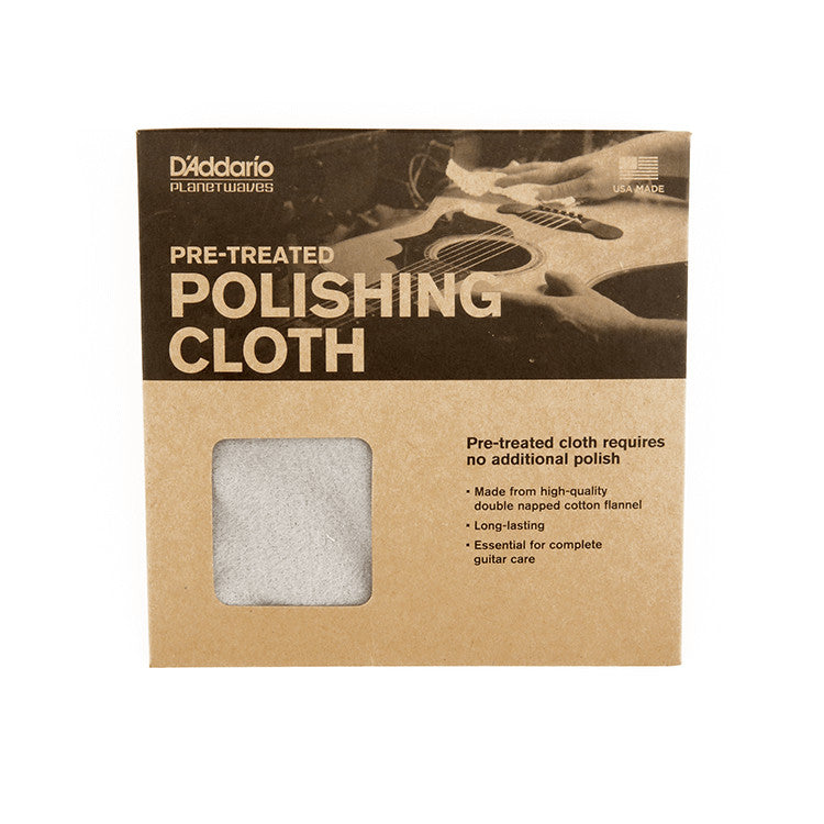 D'Addario Pre-Treated Polish Cloth