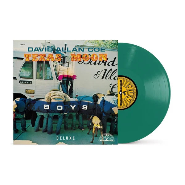 David Allen Coe - Texas Moon (Deluxe Edition Transparent Emerald Green) Vinyl