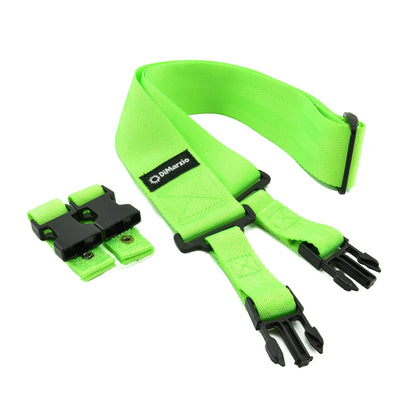 DiMarzio Cliplock Quick Release Guitar Strap - Neon Green